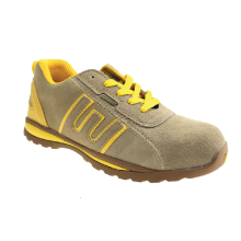 PU solo suede holed leather rocky safety shoes